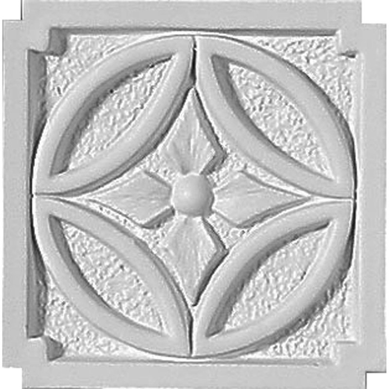 2 1/4"W x 2 1/4"H x 1/2"P Nexus Plinth Block