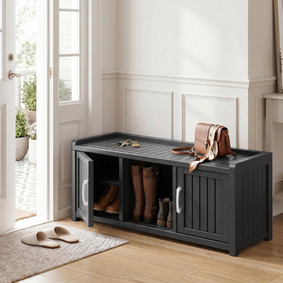 47" 2-Door Shoe Storage Cabinet