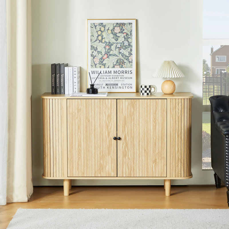 Rickiah 31.49" Tall 2-Door Accent Cabinet | Wayfair