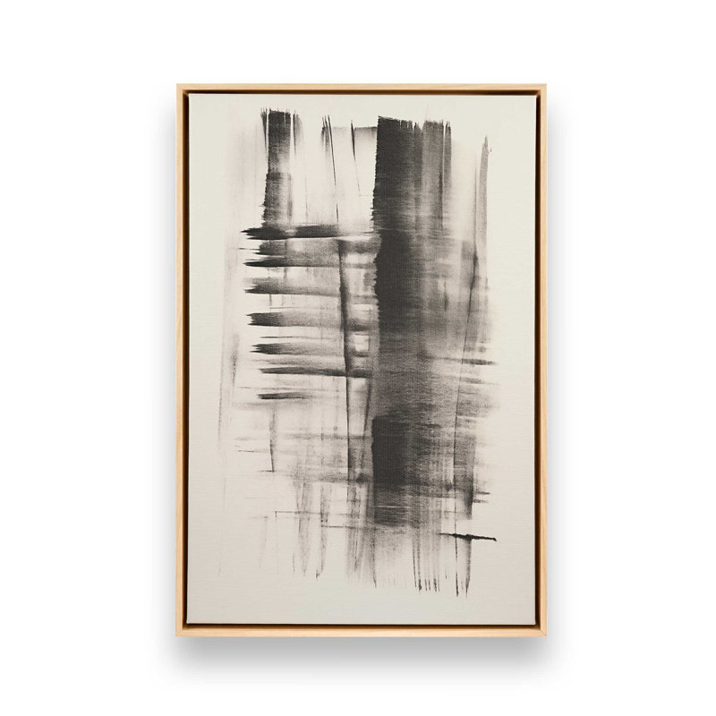 Impression sur toile Hazy Shade Whimsy Iii, Érable américain encadré, H 36,75 po x l 24,75 po x P 1,75 po