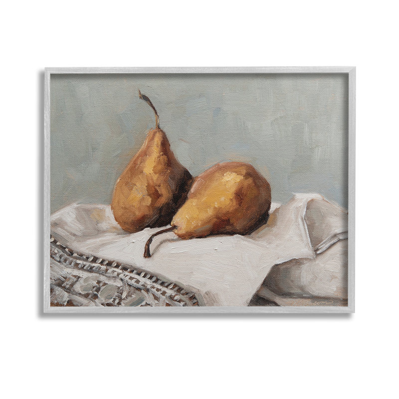Art traditionnel giclée par poires traditionnelles par Marian Parsons, Estampe numérique Farmhouse, H 11 po x l 14 po