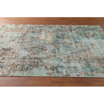 Tapis à motif abstrait all-over 7 x 10