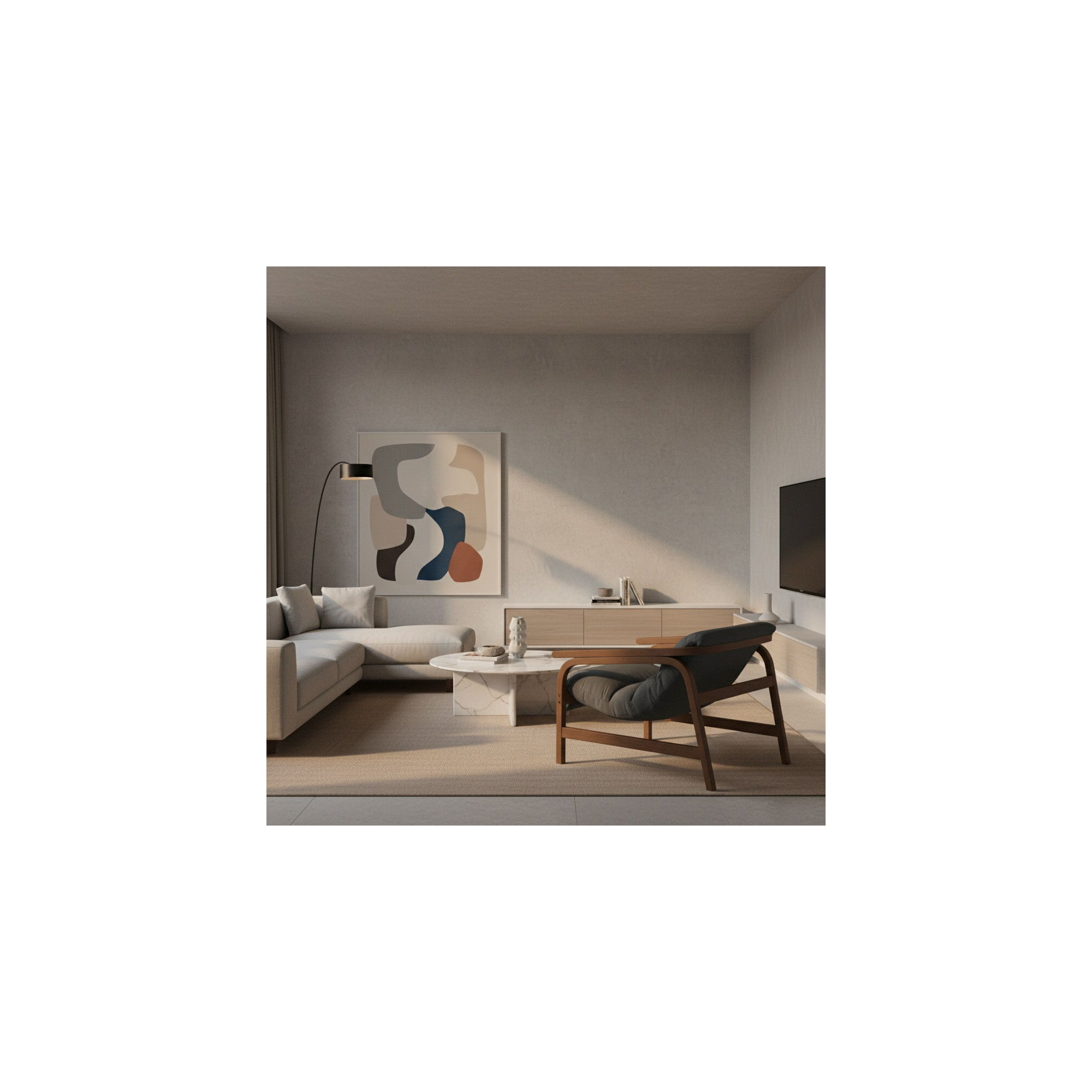 Cellire Chair, Walnut/Medium Brown Wood, Charcoal Polyester