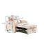 Chaise longue rembourrée, canapé-lit 3 en 1, canapé-lit pliant à dossier réglable, lit simple inclinable-1626309234
