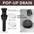 Widespread Double Handle Bathroom Faucet-107545227