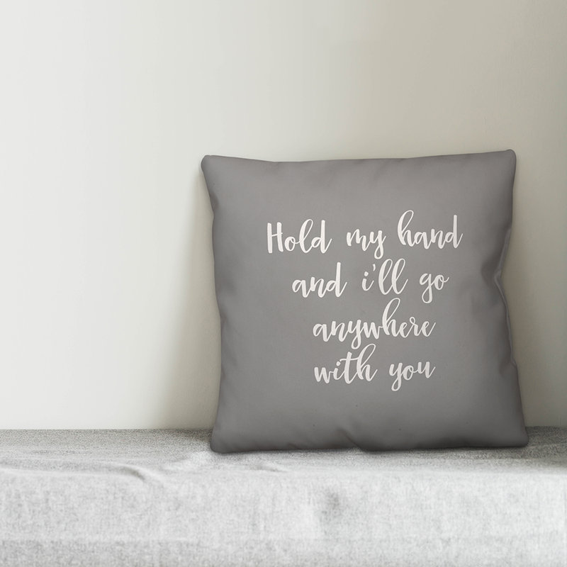  Coussin Hold, Gris, Coussin et housse de coussin
