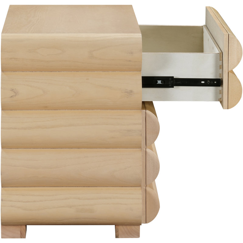 Table de chevet / table d'appoint Maverick, Naturel