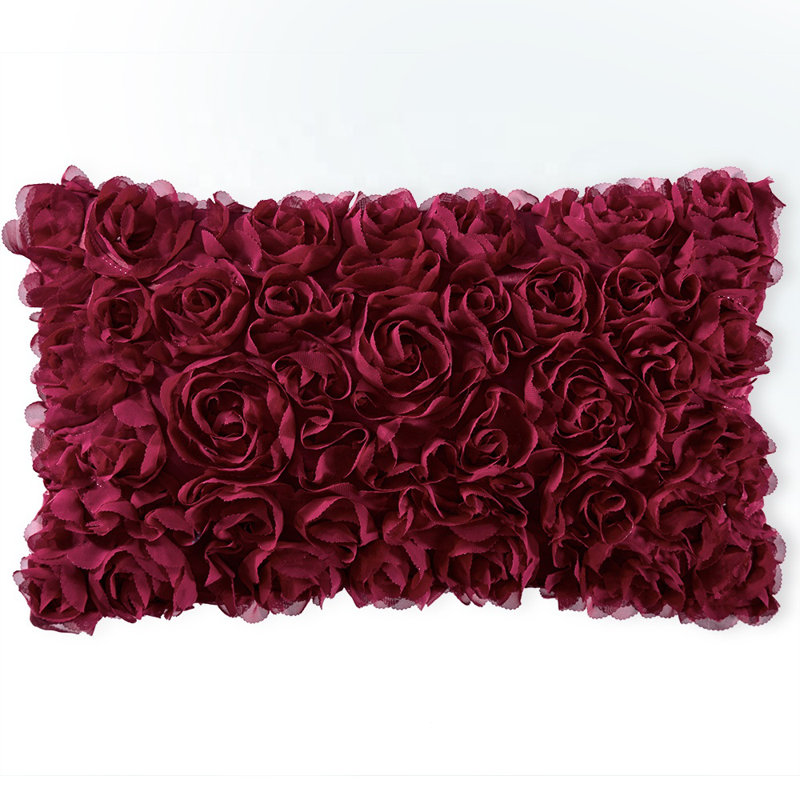 Microsuede Pillow Cover, Wine Red