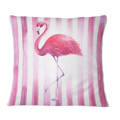Striped Throw Pillow