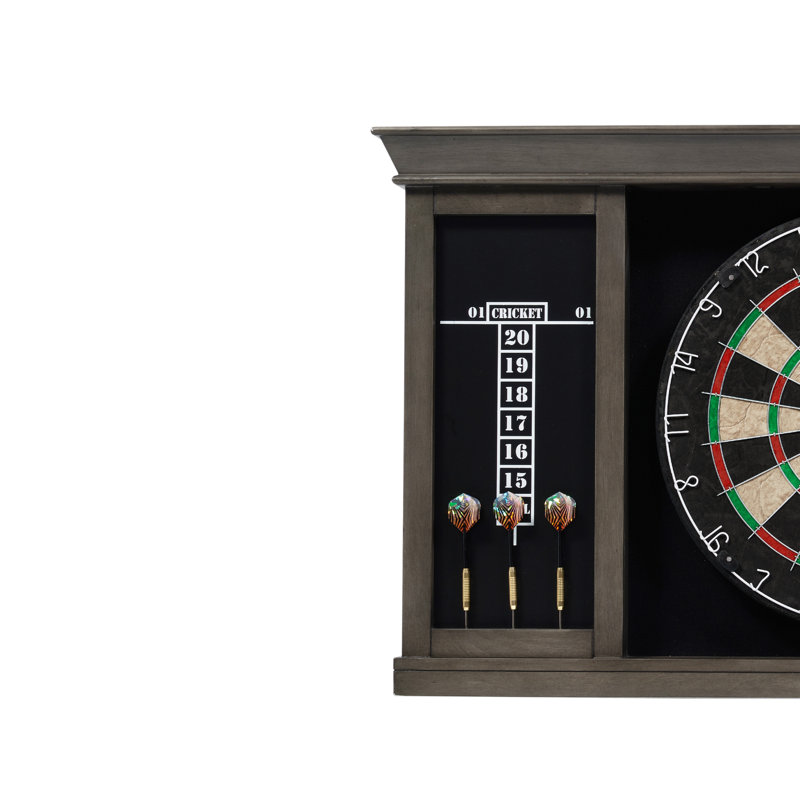 Jeu de fléchettes Barrington Palmer de style pub avec lumières DEL, pré-assemblé