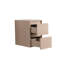 Meuble-lavabo flottant simple 42 po avec armoire supérieure, lavabo en céramique et conception sans poignée-132949834-132949839