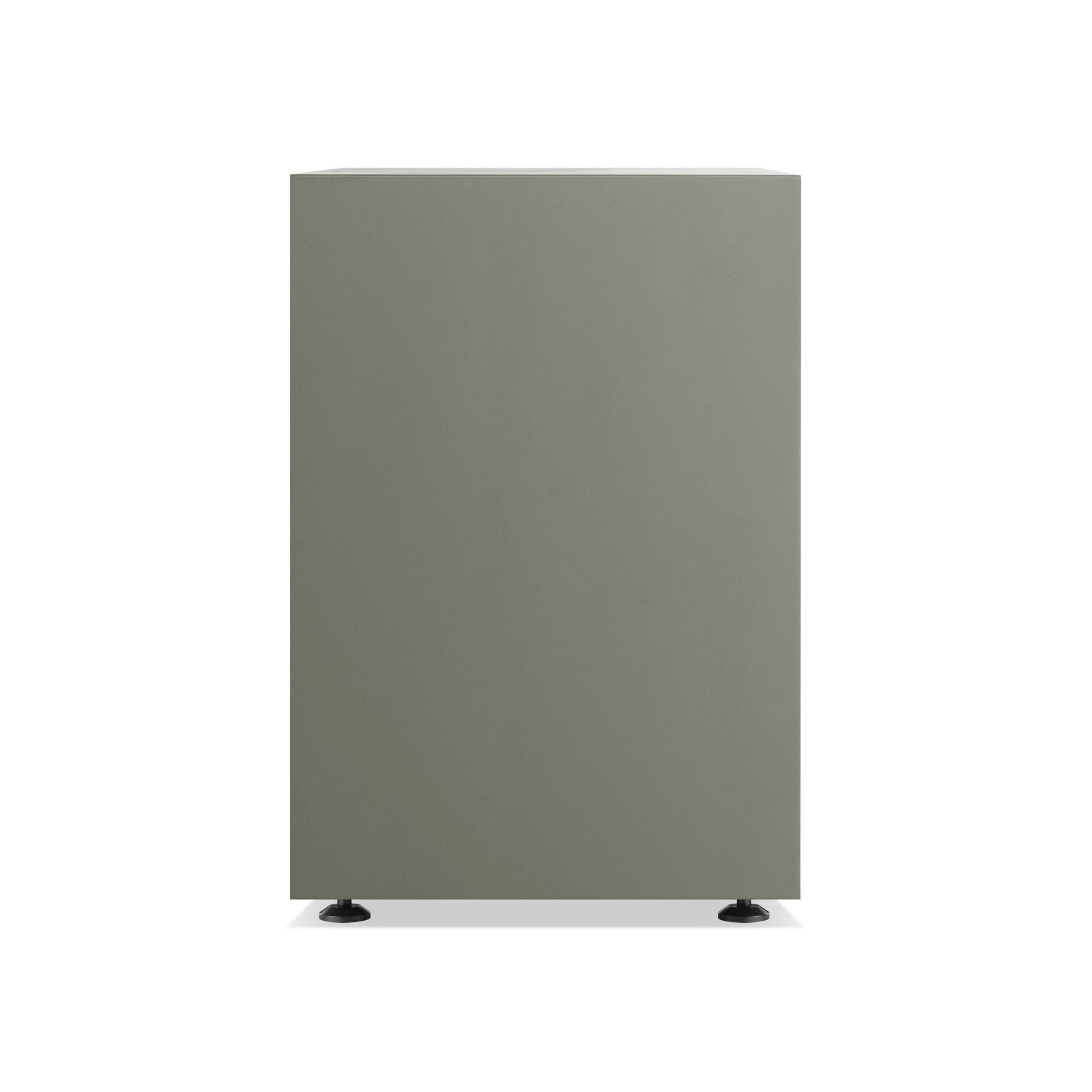 Superchoice 1 Door/3 Drawer Credenza, Gray Green