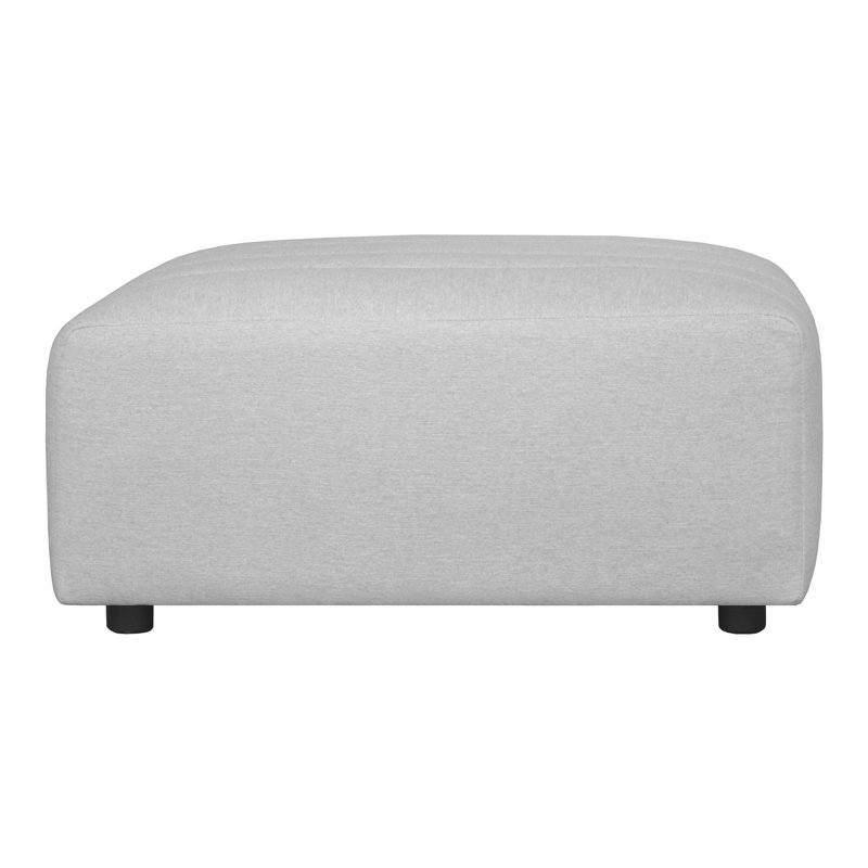 Lyric Ottoman, Oatmeal Performance