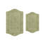 Morissette 100% Cotton Bath Rug, Non-slip, Absorbent, Machine Washable, Quick Dry 2 PCs set (21x34 / 24x40)-111573885