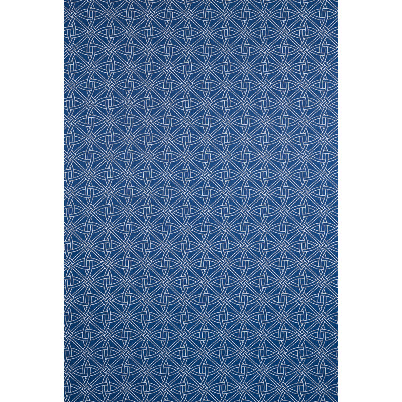 Durance Embroidery Fabric, Navy