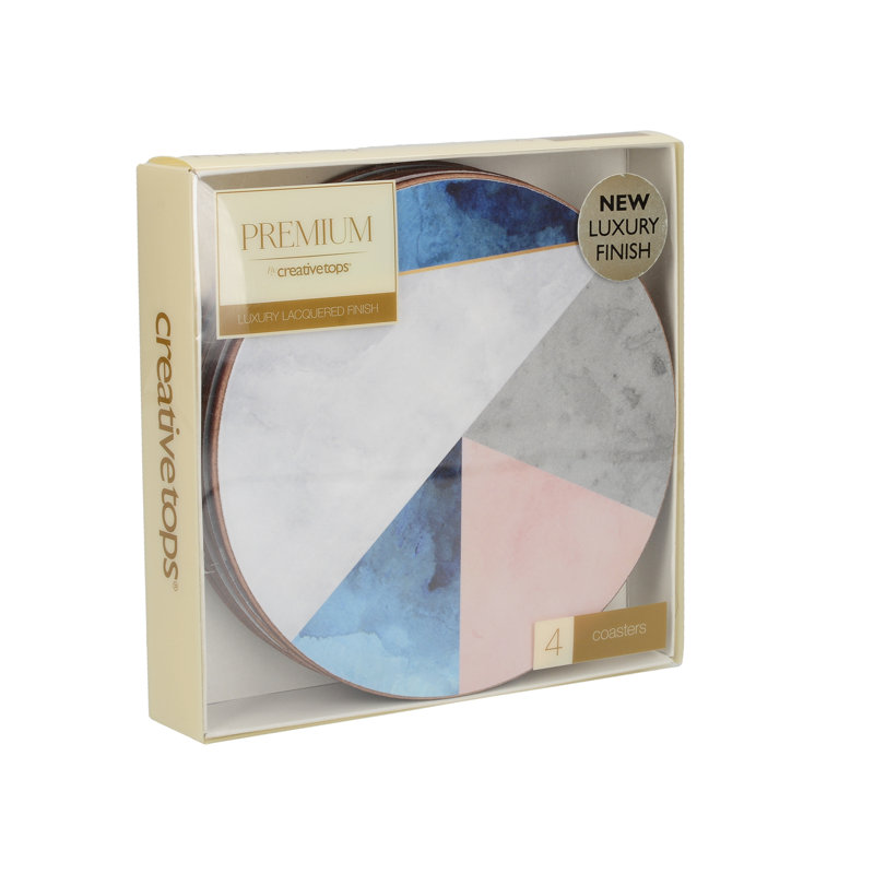 Creative Tops Geometric Palette Premium Coaster