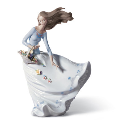 Petals of the Wind Woman Figurine