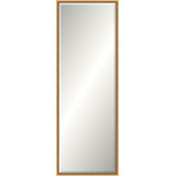 Distressed Gold Old World Mirror