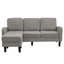3 Seater Linen Sofa-421191407