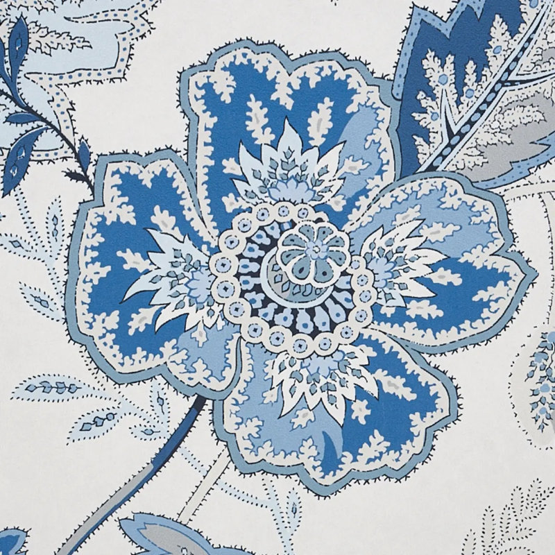 Papier peint Sandoway Vine, Bleu
