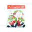 7cm PVC No Holiday Shaped Ornament