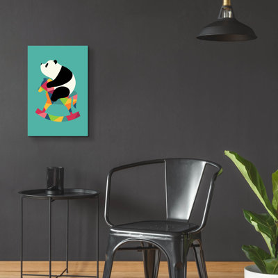 «Rock On» par Andy Westface, art mural en verre acrylique