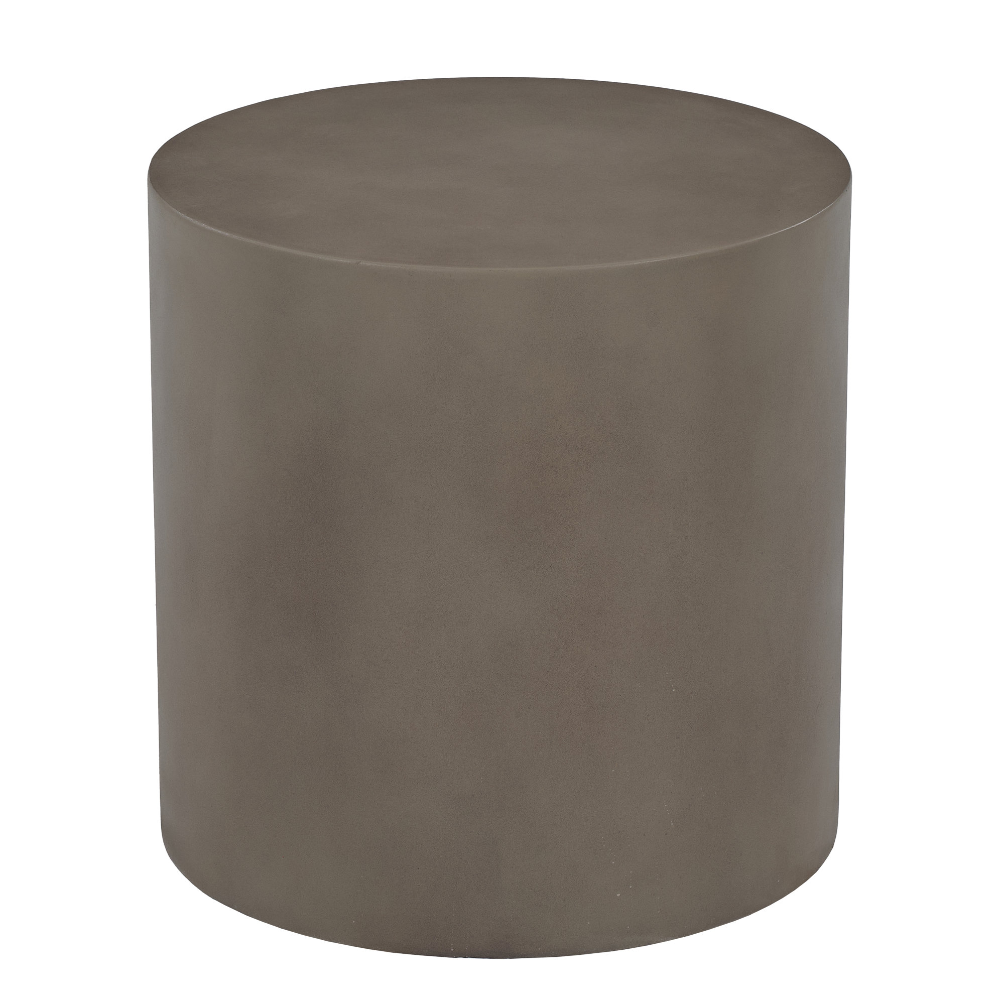 Arcadia 20'' Concrete Outdoor Side Table, Gray