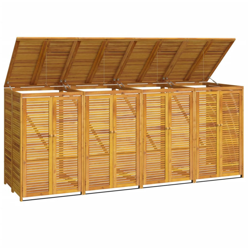Avdije Wooden Double Bin Store