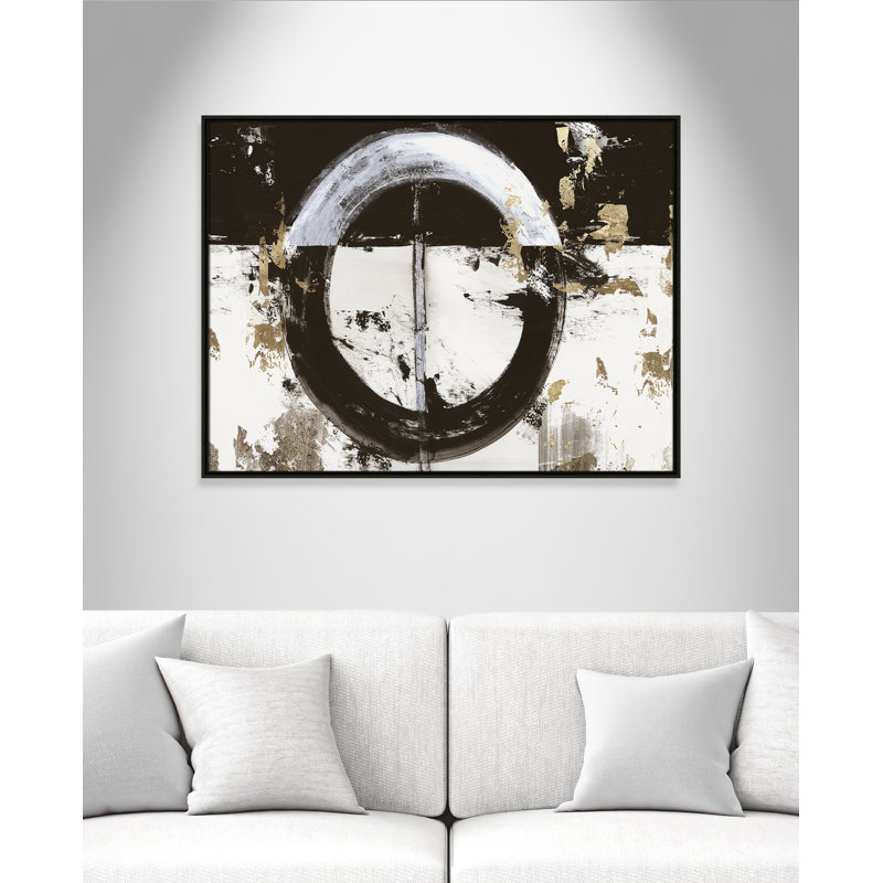 «Evoke I Print» par Tom Reeves, Espresso, H 31,5 po x l 41,5 po