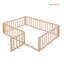 Lit de sol en bois polyvalent avec clôture, idéal pour les espaces de sommeil sécuritaires et créatifs-1183398244-1183398248