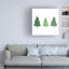 Ann Kelle, arbres sur toile blanche-1668529616
