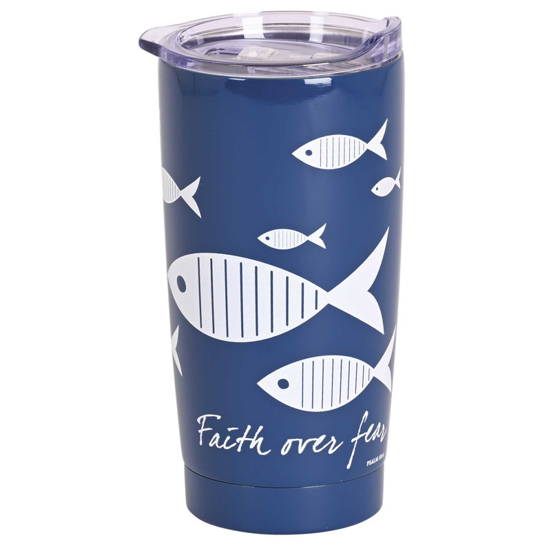Verre récupéré bleu marine
