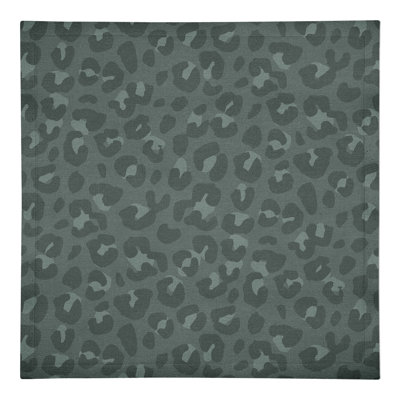 Serviette en coton 10 po Leopard