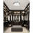 2-light 16" Shaded Drum Flush Mount