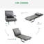 Chaise longue rembourrée Maliky