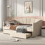 Lit plateforme tapissier avec rangement Aquavia-2045869556