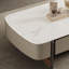 Table basse minimaliste de style moderne avec rangement