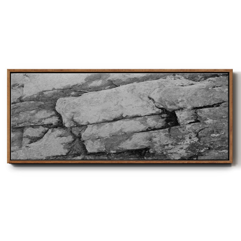 Found Textures XIII- Framed Canvas