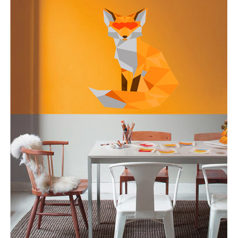 Animals Wall Decal, 33" H x 39" W