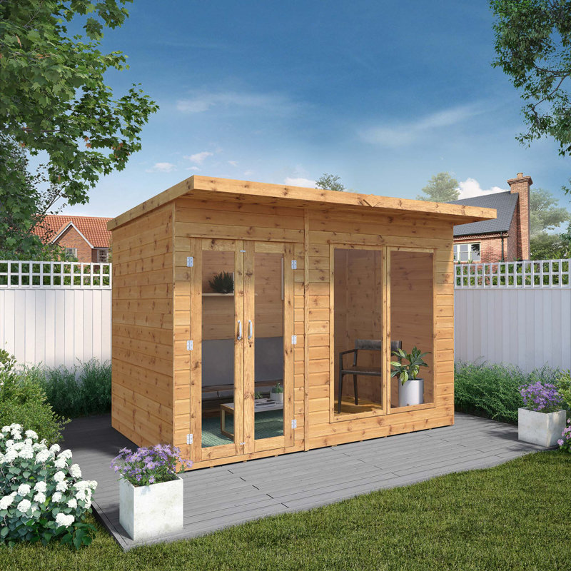 Mercia 10 x 6ft Maine Pent Summerhouse