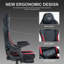 Metro Lane Adjustable Swiveling PC & Racing Game Chair-768349530