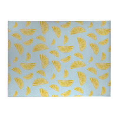 Tapis de cuisine antidérapant Summer Lemon