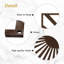 Sun Rays Burst, black gold metal wall decor, minimalist modern contemporary decor-99012580-99012585