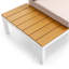 Ensemble de conversation modulaire avec coussins 4 pièces Antavion