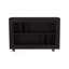 Console en mélamine avec rangement ouvert Wengue-219150410