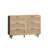 43.31-Inch 6-Drawer Rattan Storage Cabinet For Bedroom