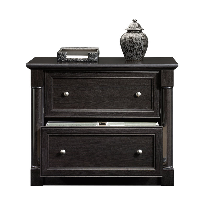 Armetha 36.811'' Wide 2 -Drawer File Cabinet, Wind Oak