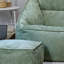 Natalia Armchair Bean Bag and Square Footstool-1665213587-1665213580