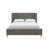 Velvet Upholstered Platform Bed-41196440-131275575