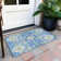 Machine Washable Indoor/Outdoor Chayden ACN1002 Blue